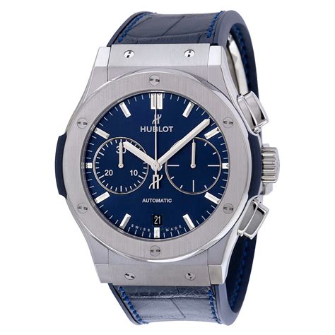 hublot classic fusion blue sunray|Hublot classic fusion movement.